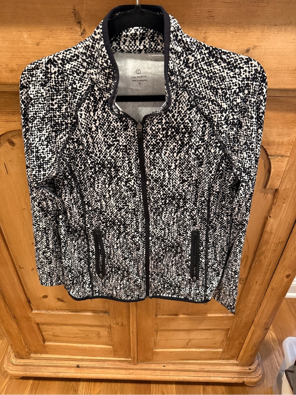 T by Talbots Zip up jacket
